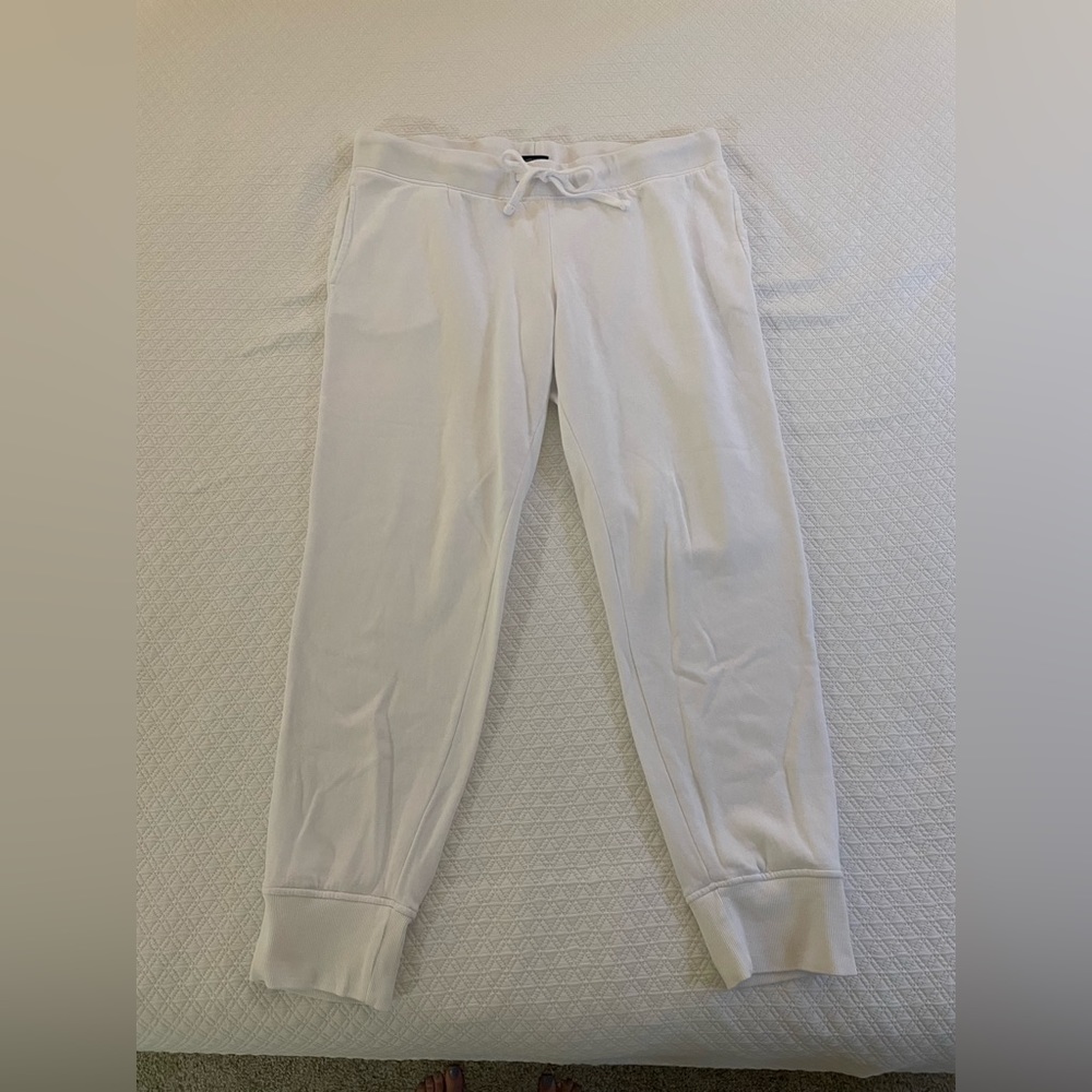 📦 🚚 EVERYTHING MUST GO! White Jogger Sweatpants | L
